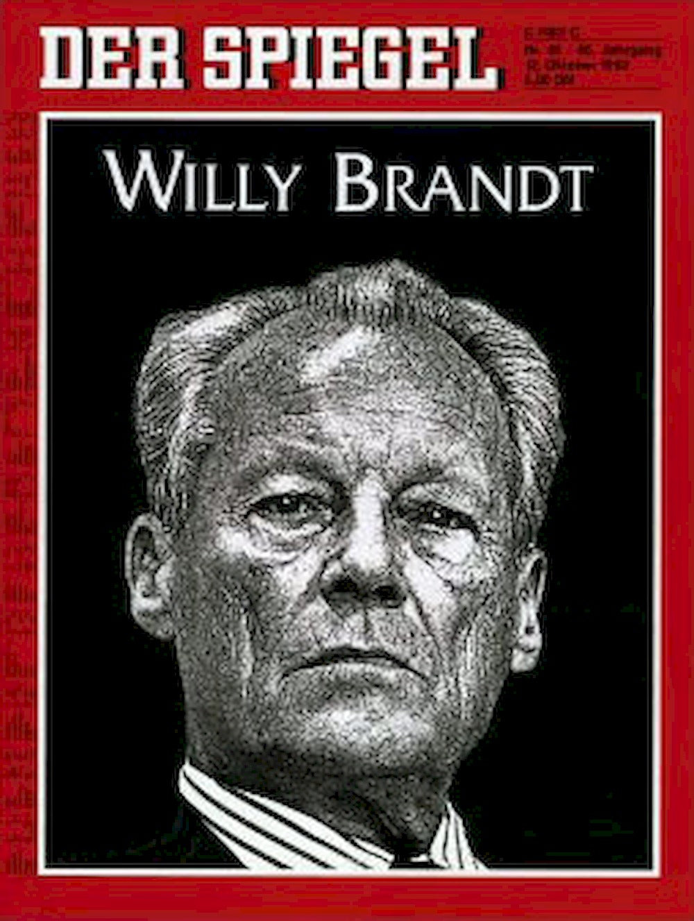 Der Spiegel Magazin Deutschland 1992-42 Willy Brandt