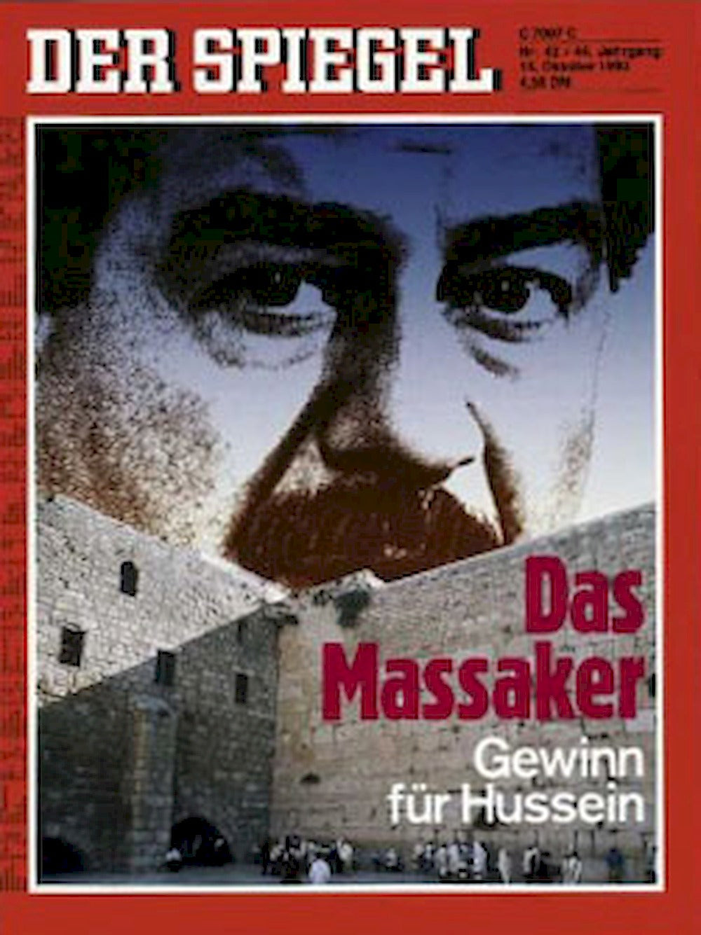 Der Spiegel Magazin Deutschland 1990-42 Saddam Hussein