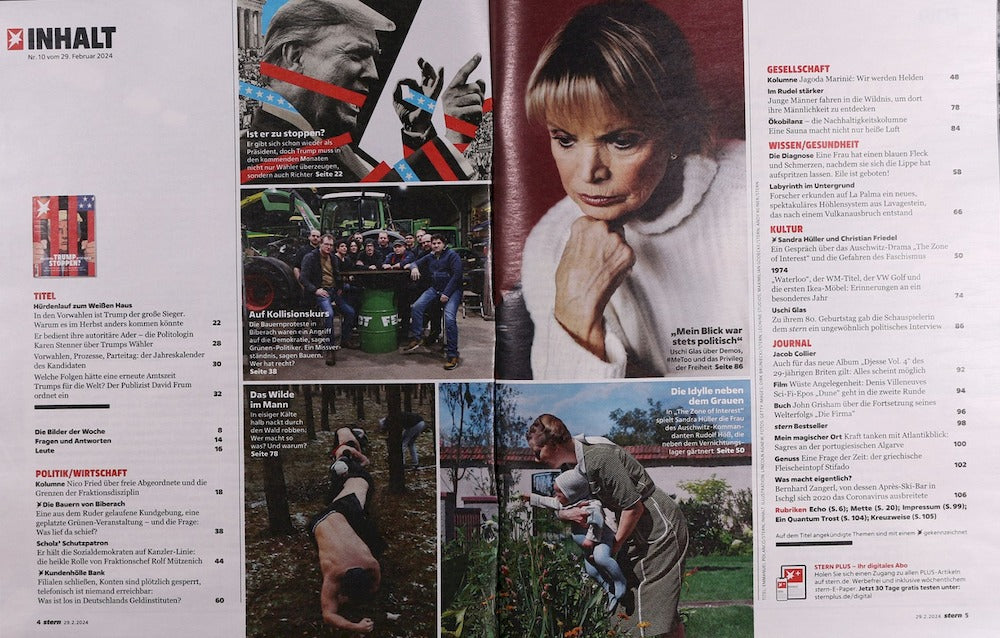 Stern Magazine Allemagne 2024-10 – Donald Trump Elon Musk – Édition originale