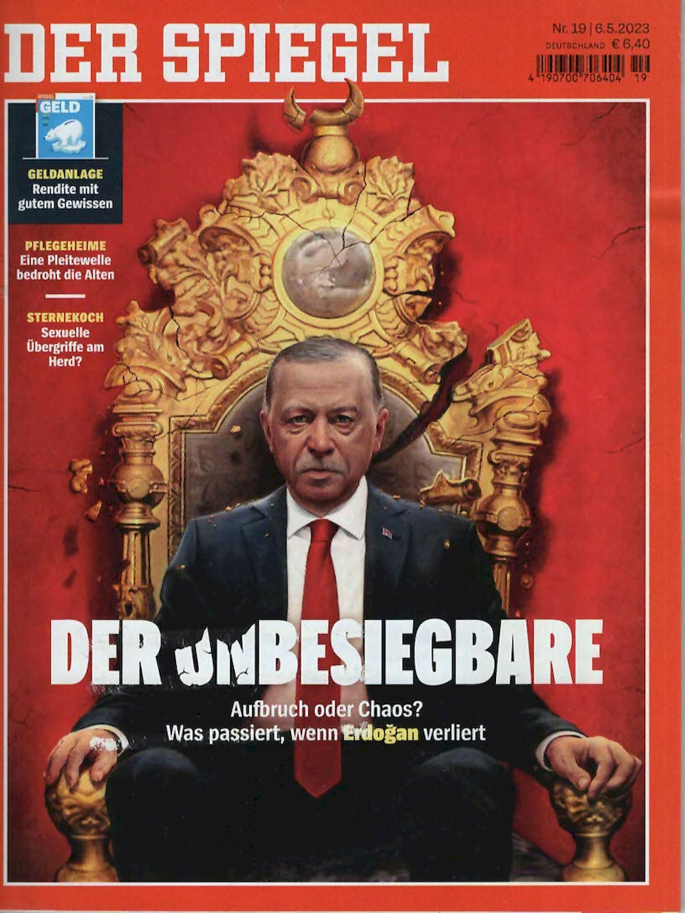 Der Spiegel Magasin Tyskland 2023-19 Erdogan Maradona SSC Neapel