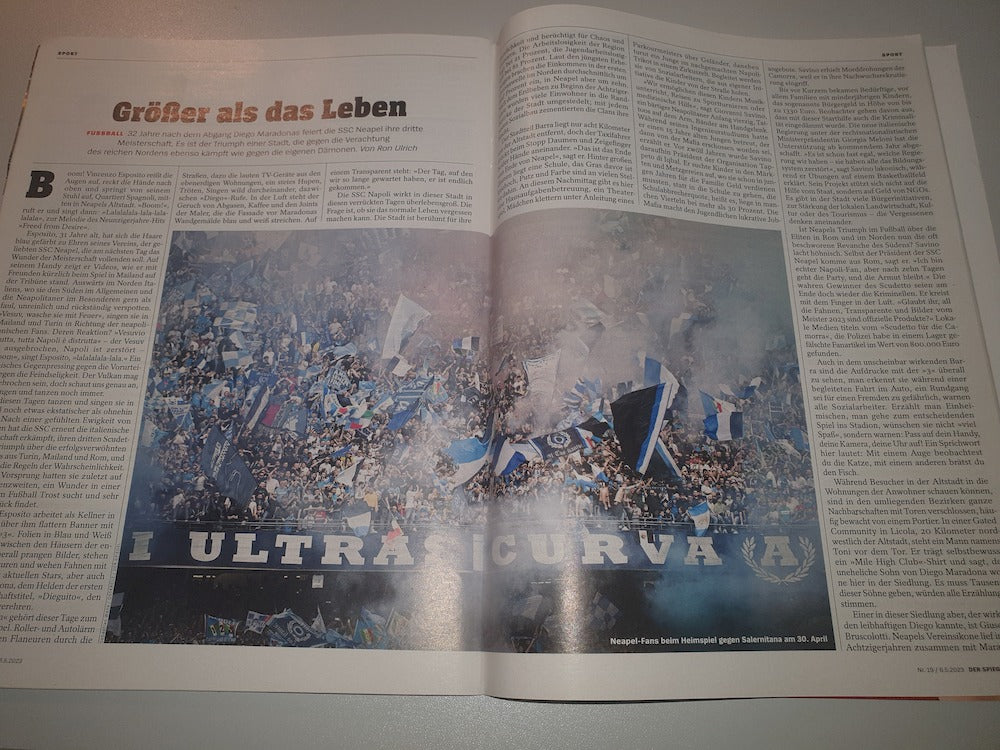 Der Spiegel Magasin Tyskland 2023-19 Erdogan Maradona SSC Neapel