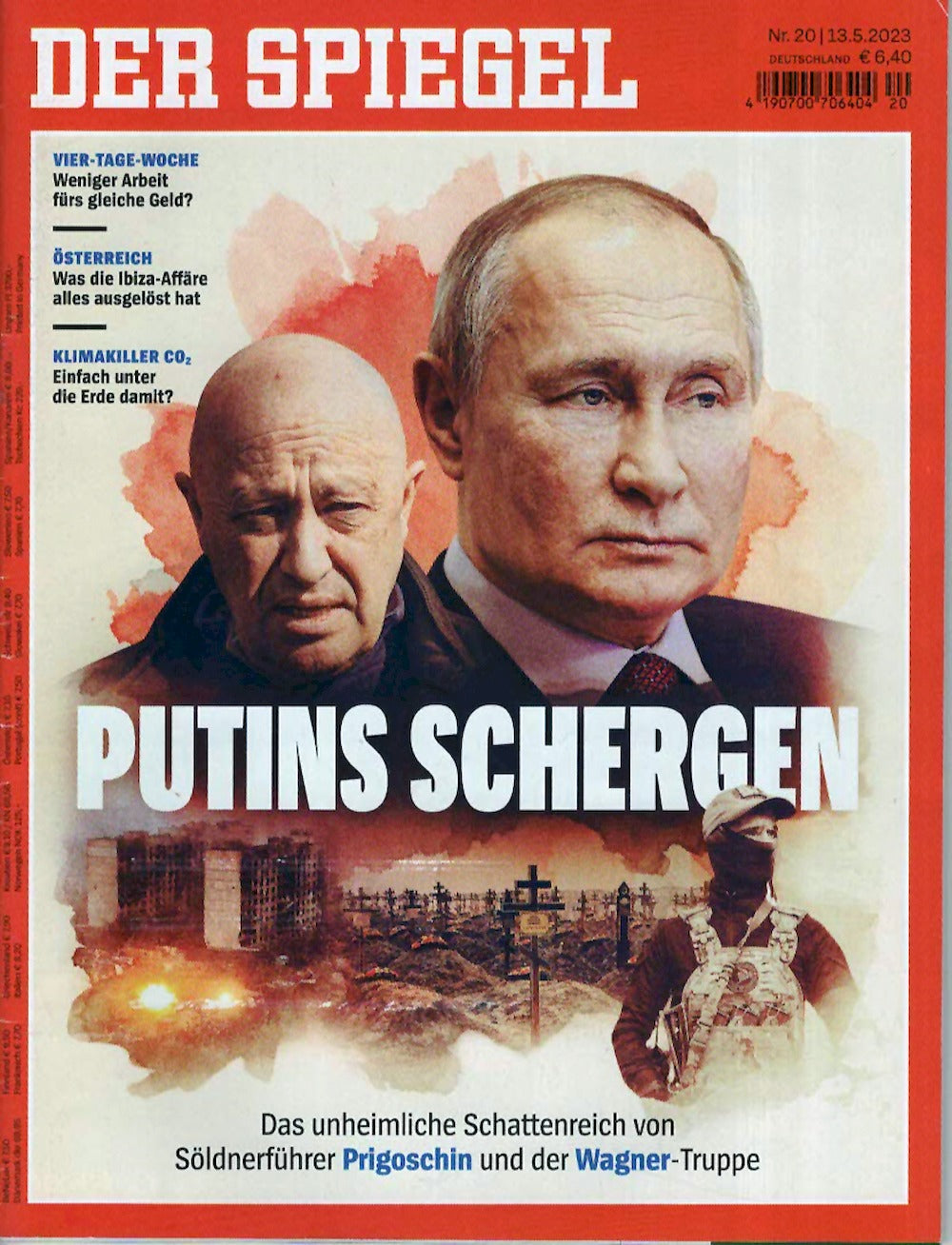 Der Spiegel Magazin Deutschland 2023-20 Putin Prigoschin