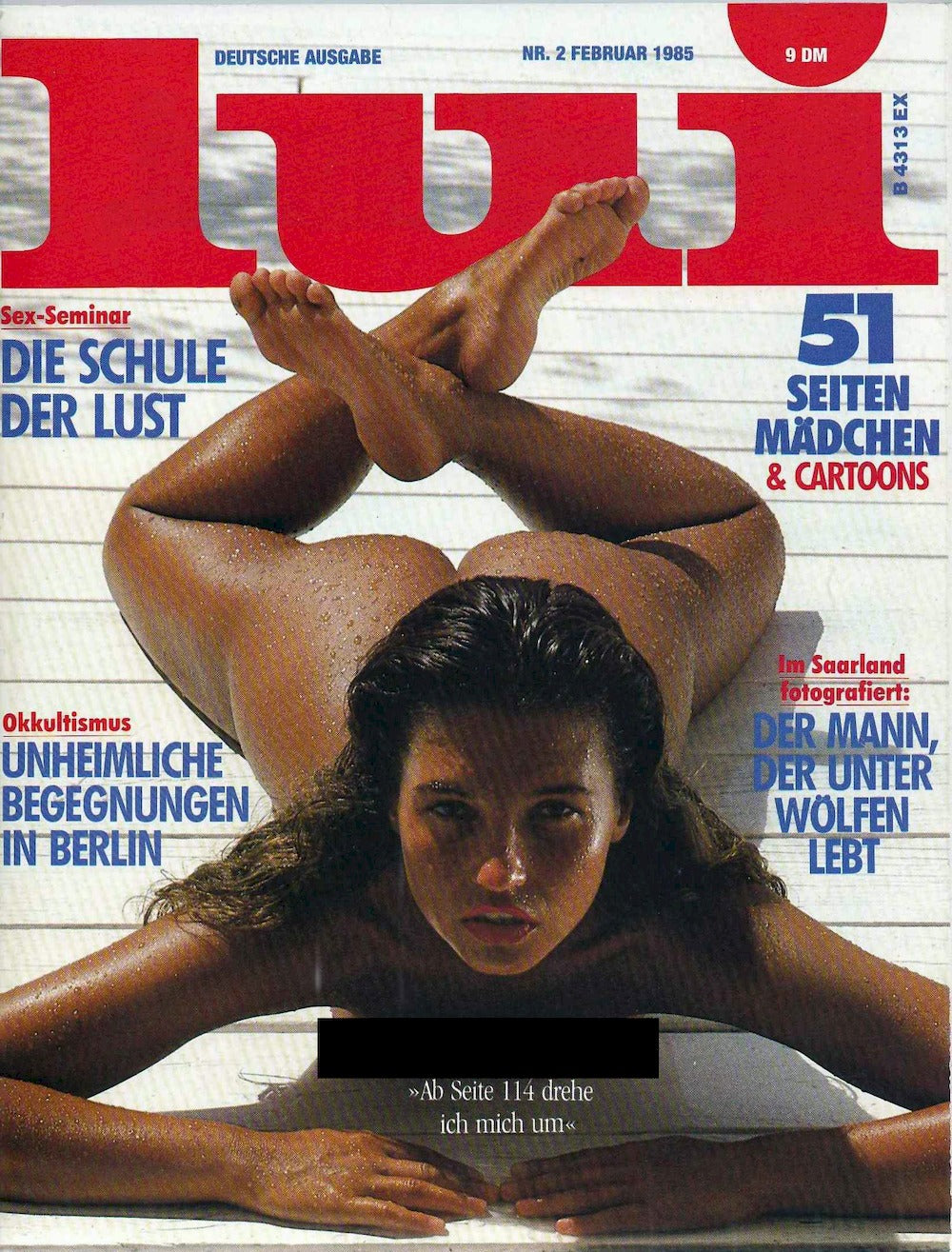 Lui Magazine Germany 1985-02