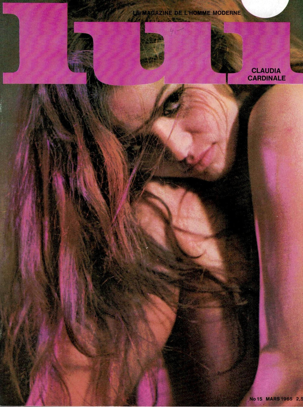 Lui Magazine France 1965 #15 Claudia Cardinale Édition originale