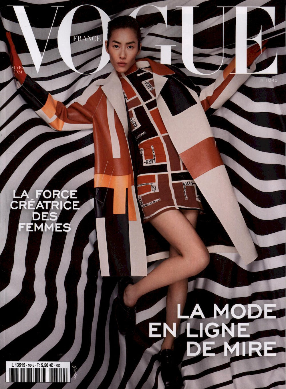 Vogue Revista Francia 2023 #1045 Liu Wen Edición original