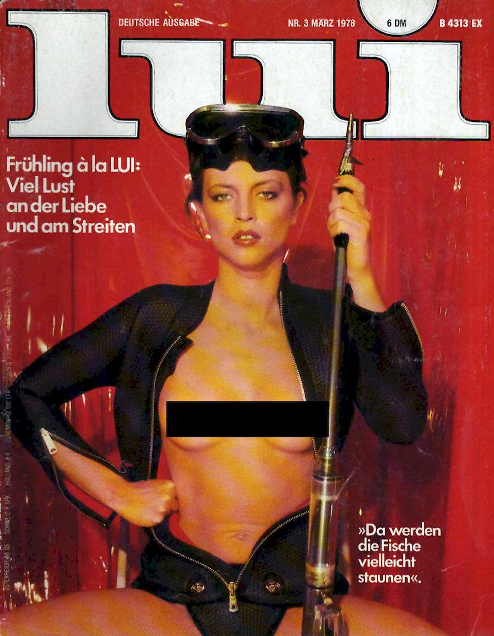 Lui Magazin Deutschland 1978-03 Sarah Caroline Laurence