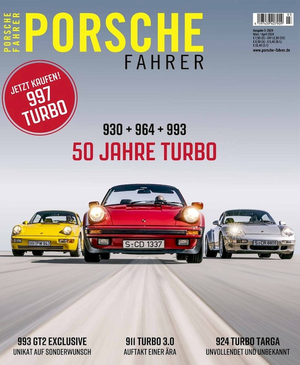 Porsche Fahrer Magazin Deutschland 2024-03 Turbo 930 964