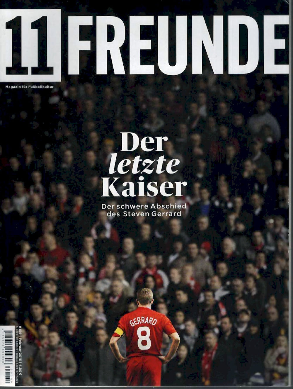 11 Freunde Magazin Deutschland 2015 #159 Steven Gerrard