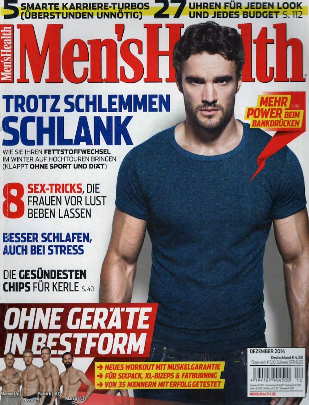 Mens Health Magazin Deutschland 2016-10 Kallas Eksteen Edition