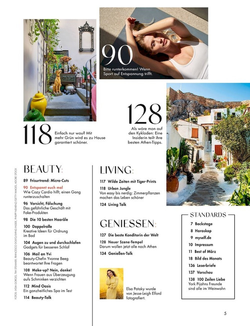 Myself Magazin Deutschland 2024-03 Elsa Pataky