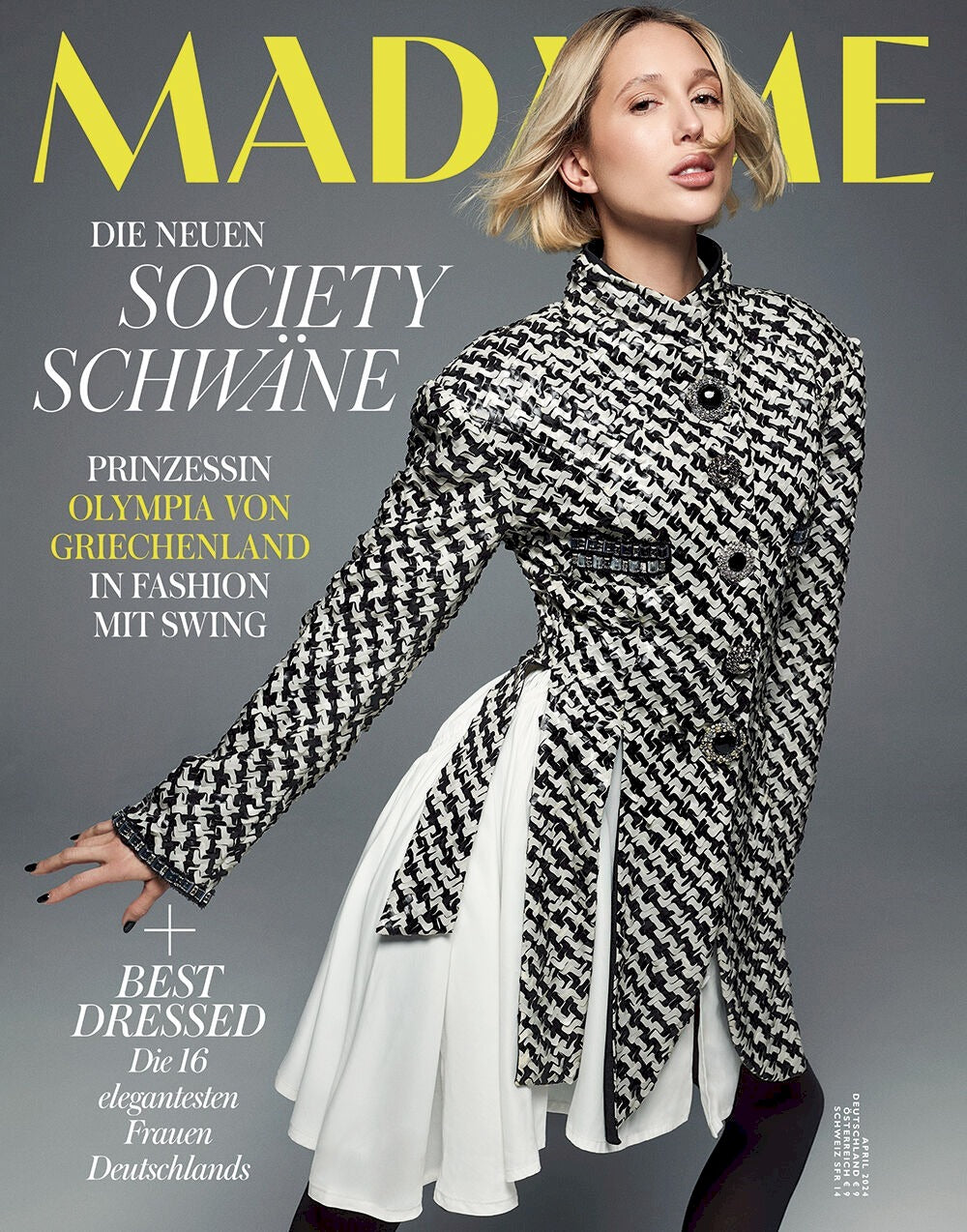 Madame Magasin Tyskland 2024-04 Olympia Von Griechenland Originaludgave