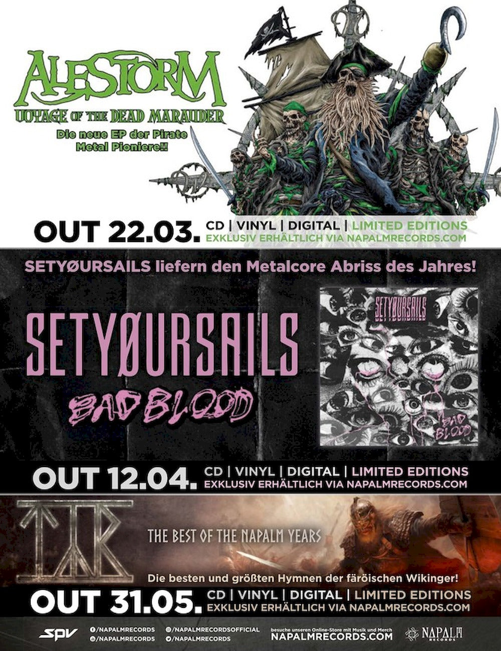 Metal Hammer Magazin Deutschland 2024-04 Dragonforce Hamferd Rage