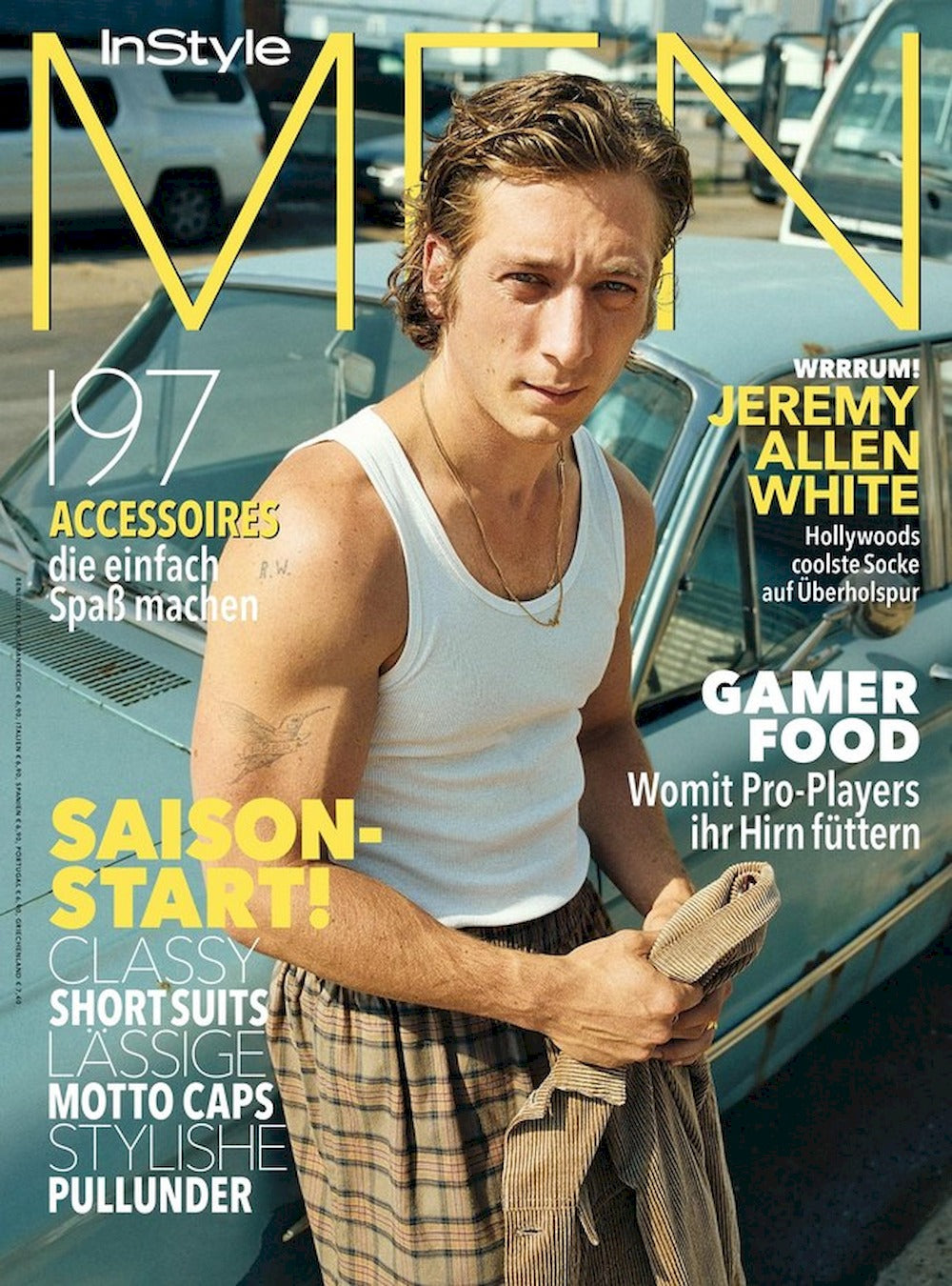 InStyle Men Magazin Deutschland 2024-01 Jeremy Allen White