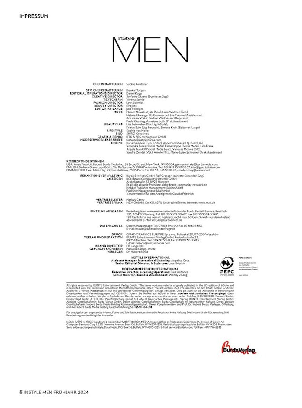 InStyle Men Magazin Deutschland 2024-01 Jeremy Allen White