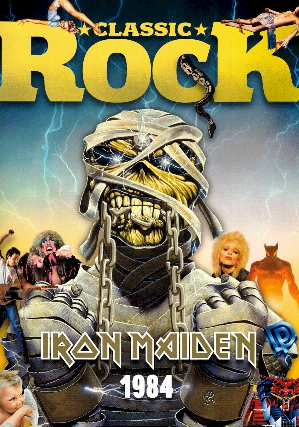 Classic Rock Tijdschrift Duitsland 2024-03 Iron Maiden Edition Originele uitgave