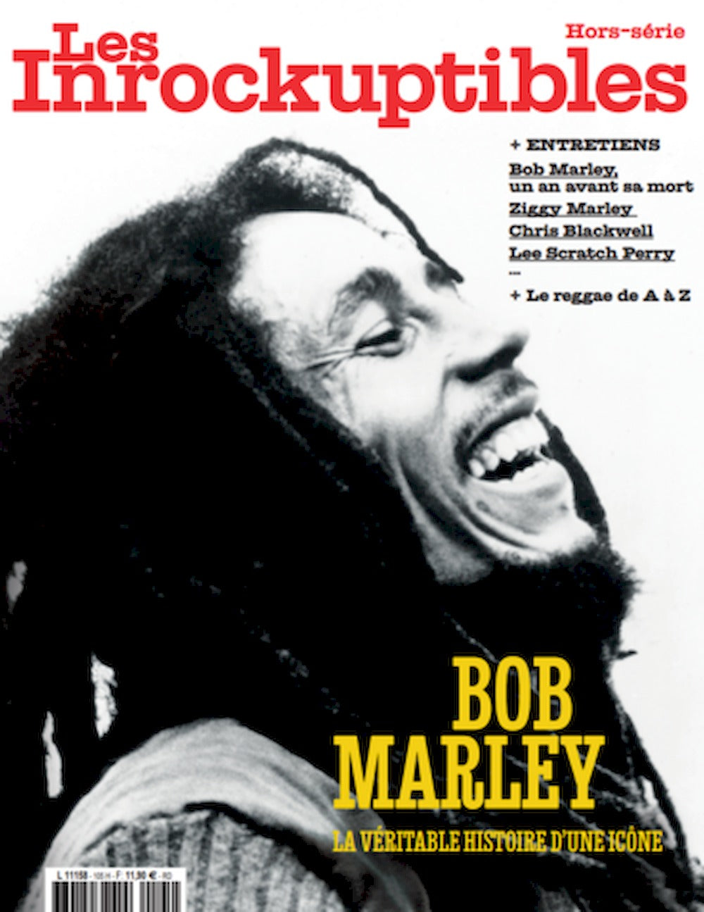 Les Inrocks HS Magasin Frankrike 2022 Bob Marley Originalutgåva