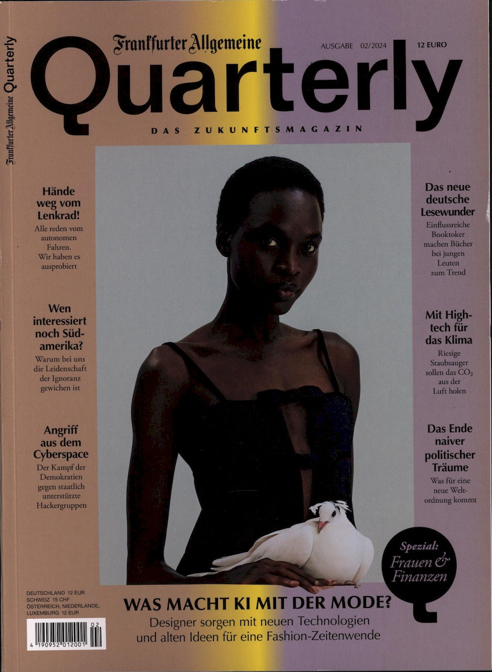 Frankfurter Allgemeine Quarterly Magazine Germany 2024-02 – Nyawargak Gatluak – Original Print Issue