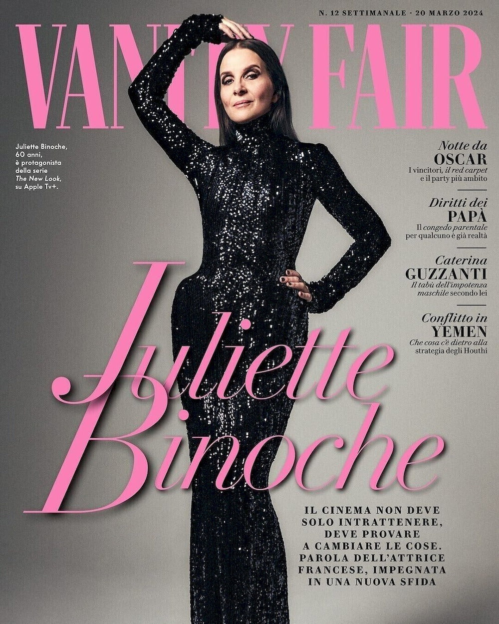 Vanity Fair Magazin Italien 2024-12 Juliette Binoche
