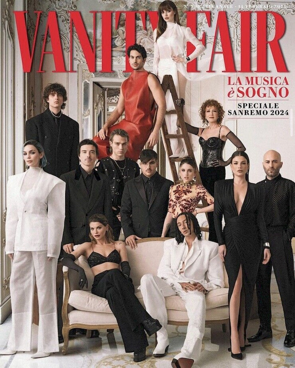 Vanity Fair Revista Italia 2024-07 San Remo Special Edición original