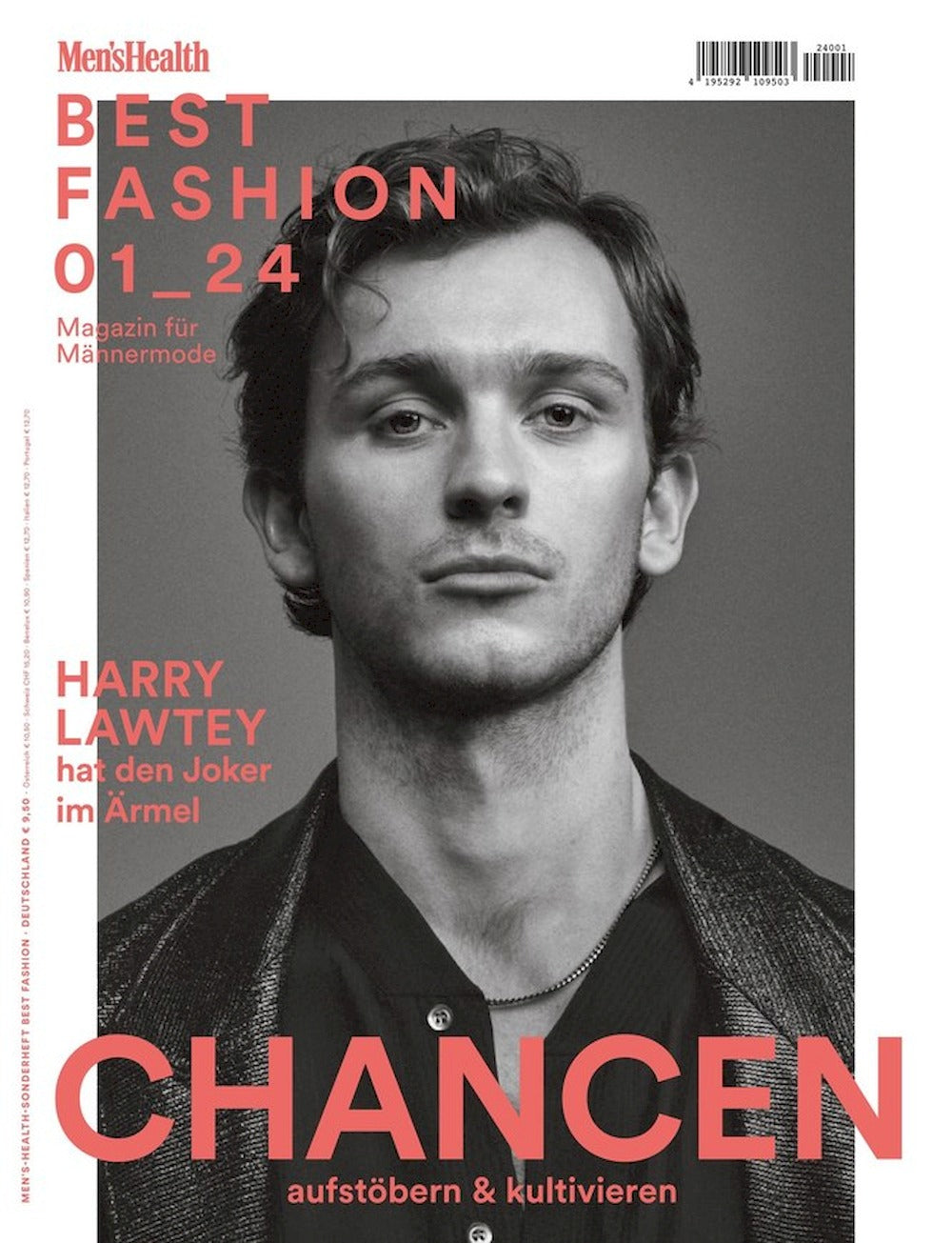 Mens Health Best Fashion Tijdschrift Duitsland 2024-01 – Harry Lawtey – Originele uitgave