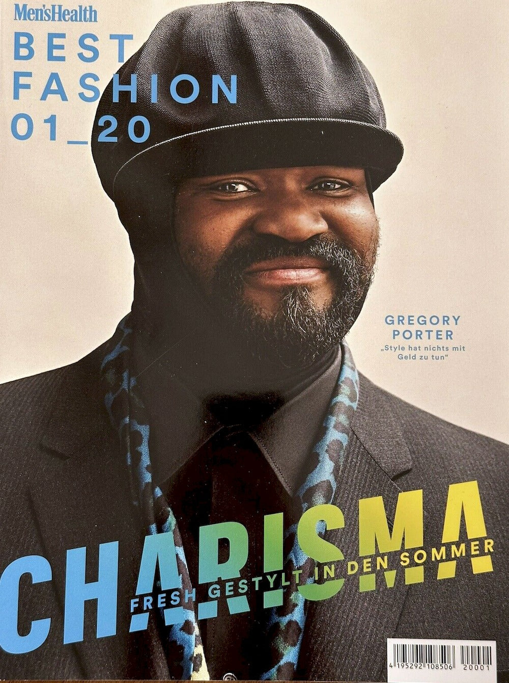 Mens Health Best Fashion Magazine Germany 2020-01 – Gregory Porter – Original Print Issue