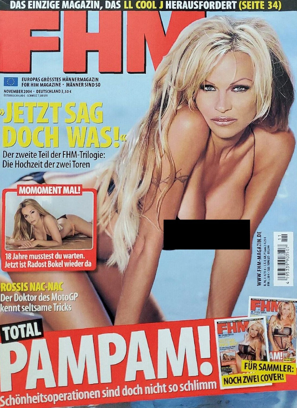 FHM Magazin Deutschland 2004-11 Pamela Anderson Cover 2