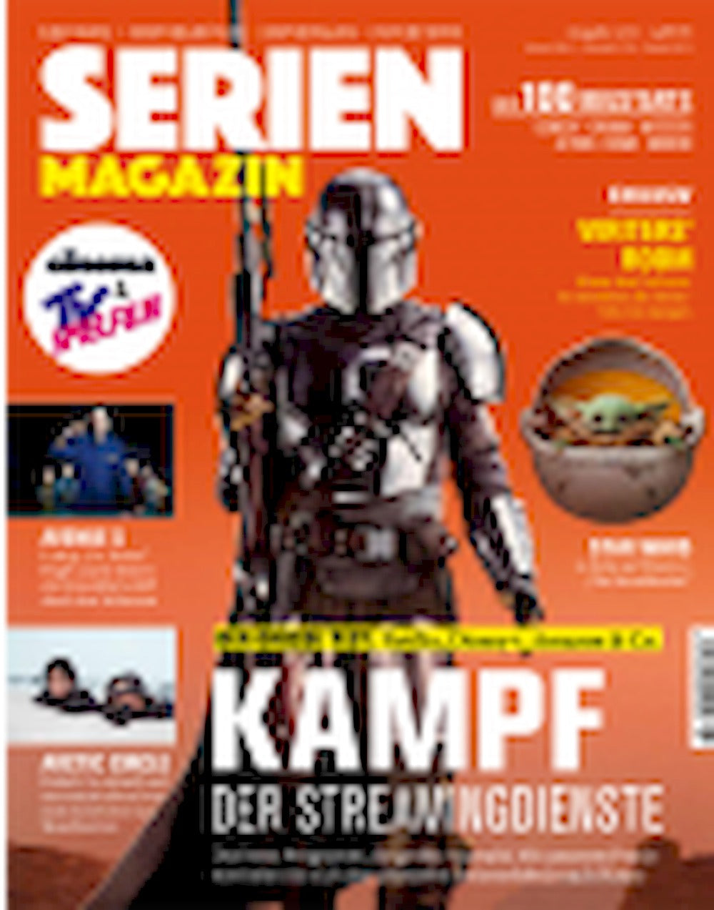 Serien Magasin Tyskland 2020-01 Star Wars Avenue 5 Arctic Circle The Mandalorian Originaludgave