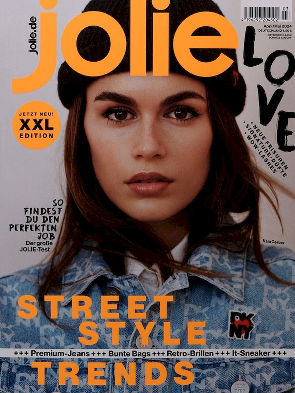 Jolie Lehti Saksa 2024-04+05 Kaia Gerber Alkuperäinen painos