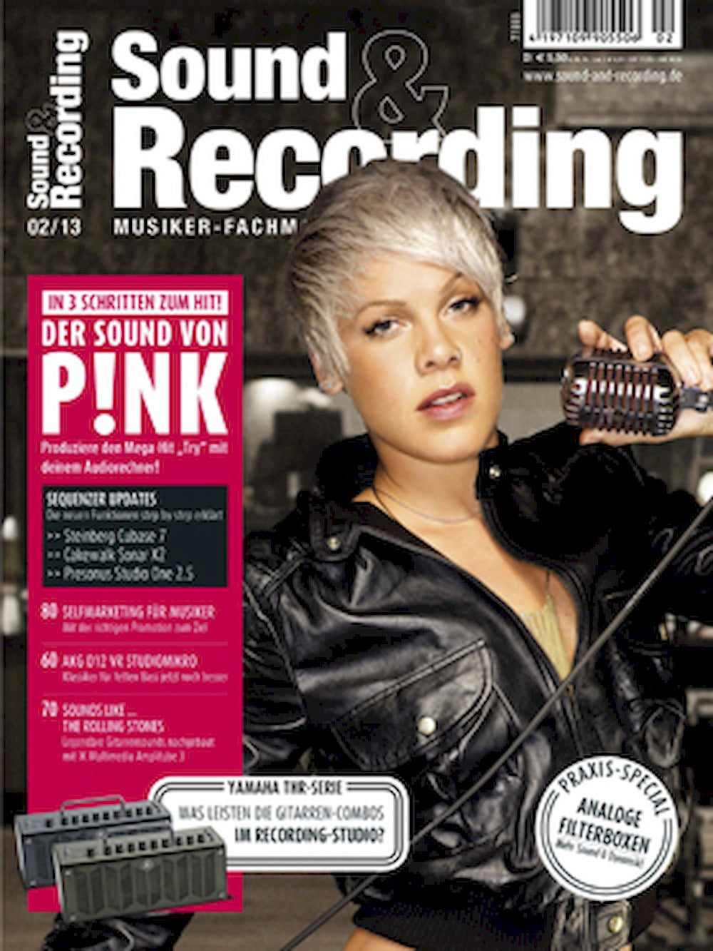 Sound & Recording Magasin Tyskland 2013-02 Pink Originalutgåva