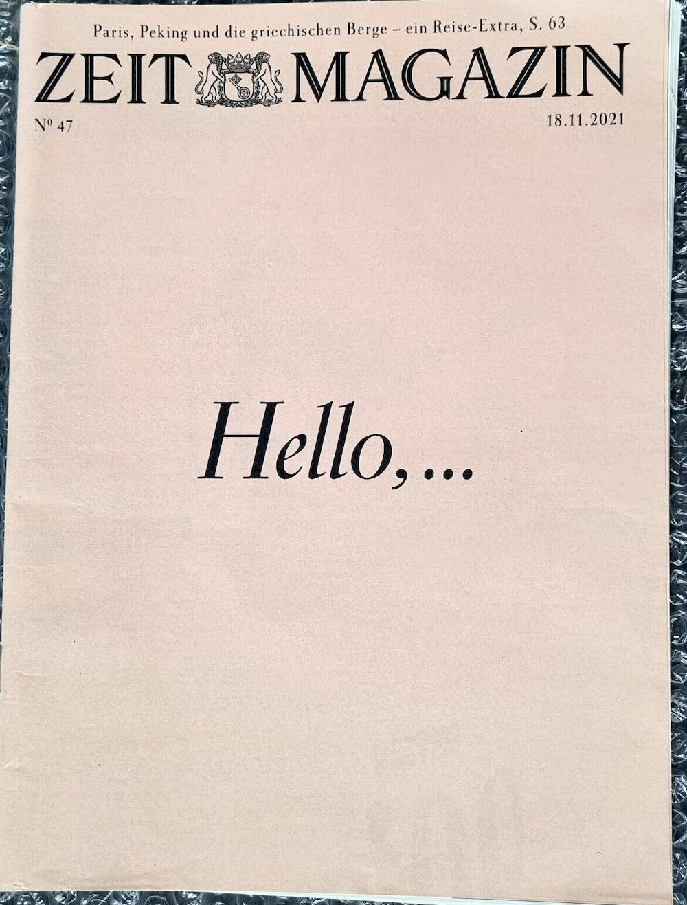 Zeit Lehti Saksa 2021-47 Adele