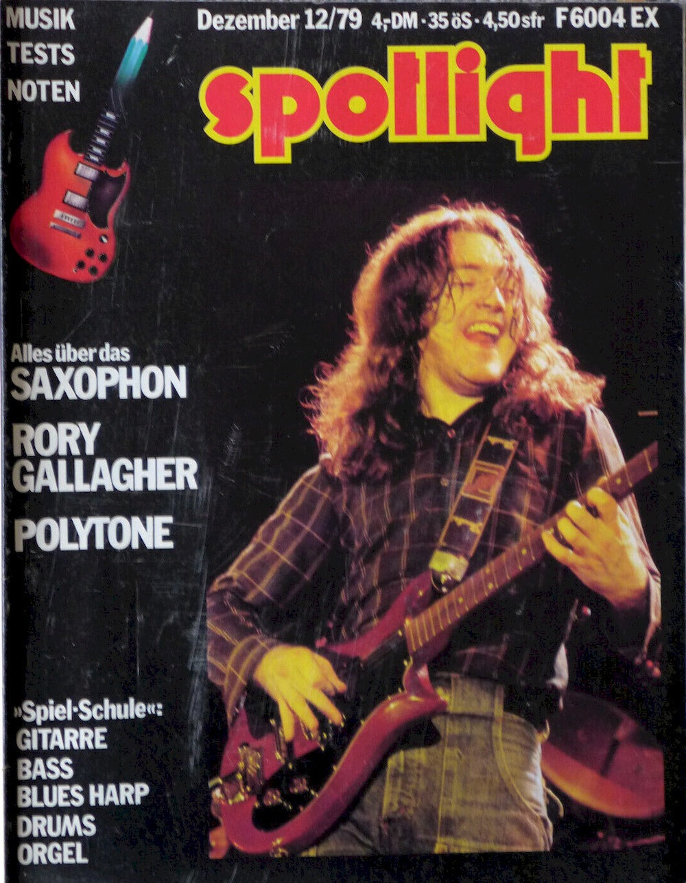 Spotlight Magazin Deutschland 1979-12 Rory Gallagher