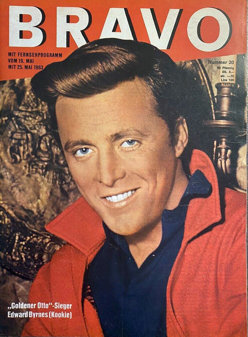 Bravo Magazin Deutschland 1963-20 Edward Edd Byrnes