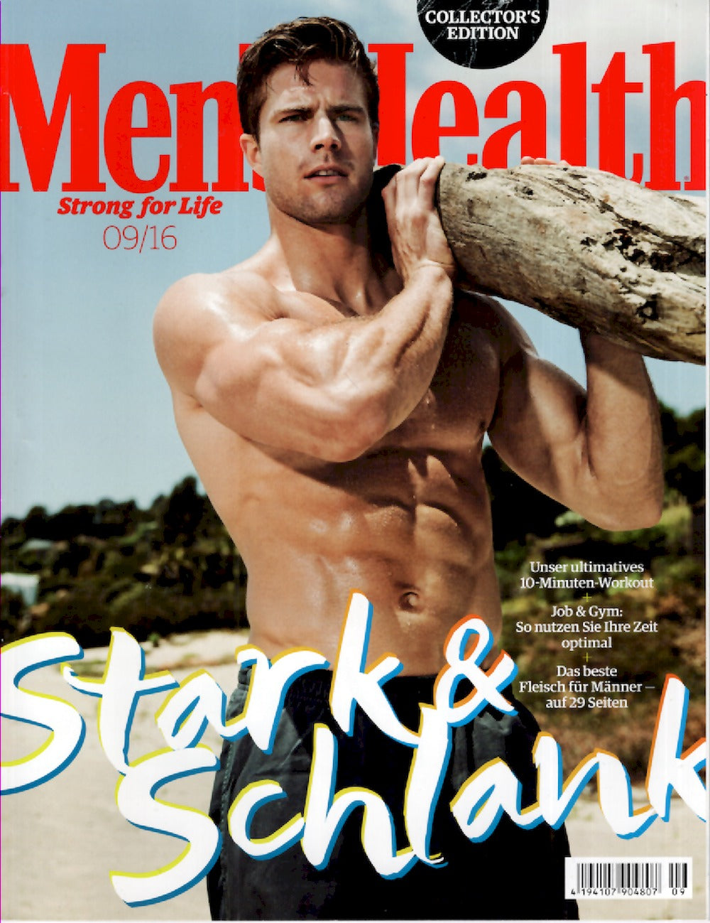 Mens Health Magazin Deutschland 2016-09 David Fisher Edition
