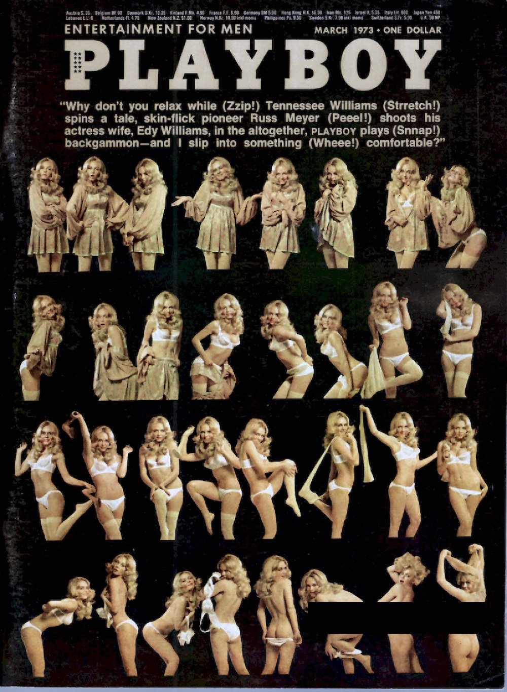 Playboy Magazin USA 1973-03 Mercy Rooney Bonnie Large