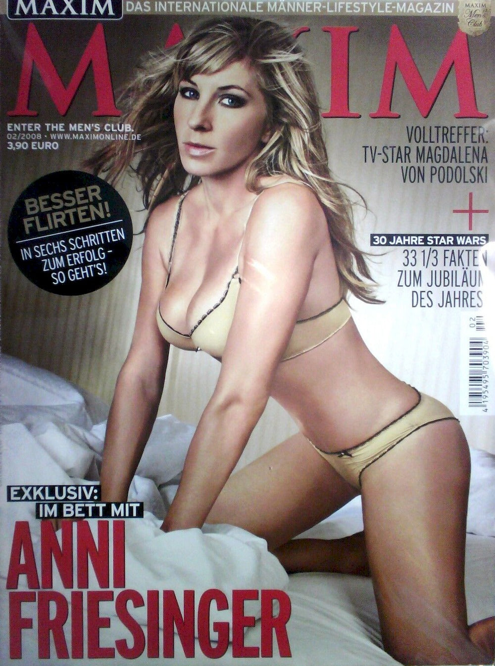 Maxim Magazin Deutschland 2008-02 Anni Friesinger