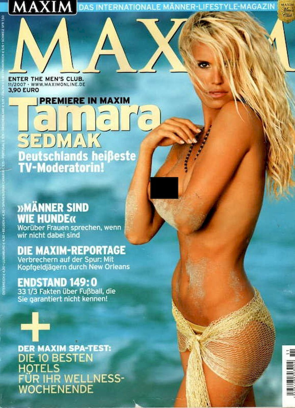 Maxim Magazin Deutschland 2007-11 Tamara Sedmak