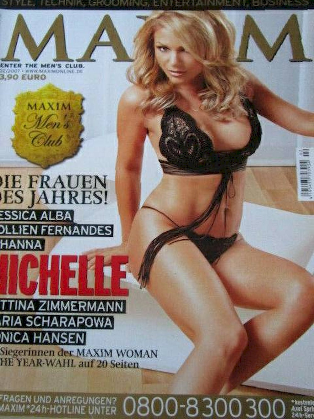 Maxim Revista Alemanha 2007-02 Michelle Edição original
