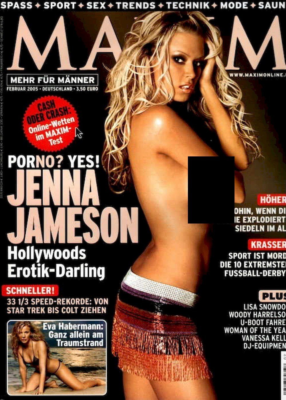 Maxim Magazin Deutschland 2005-02 Jenna Jameson