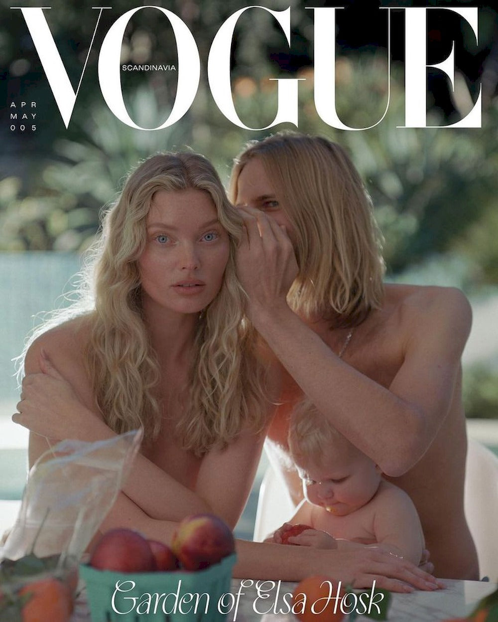 Vogue Magasin Scandinavia 2022 #5 Elsa Hosk Originalutgåva