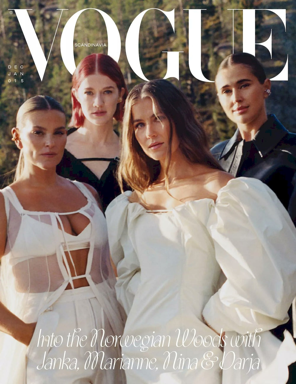 Vogue Revista Scandinavia 2023 #15 Theodorsen Sandbech Polliani Baarnnik Edición original