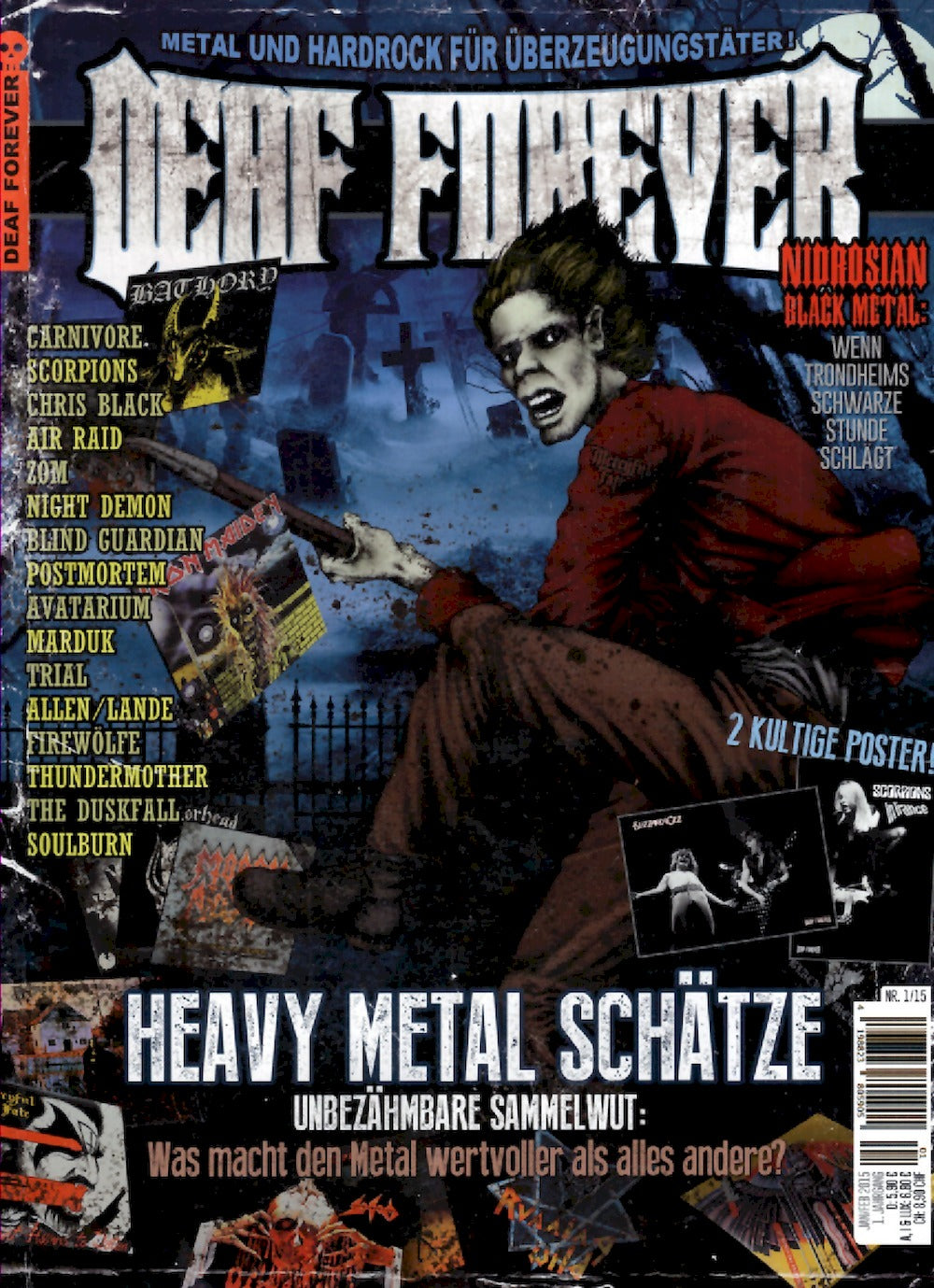 Deaf Forever Tijdschrift Duitsland 2015-01 – Chris Black – Originele uitgave