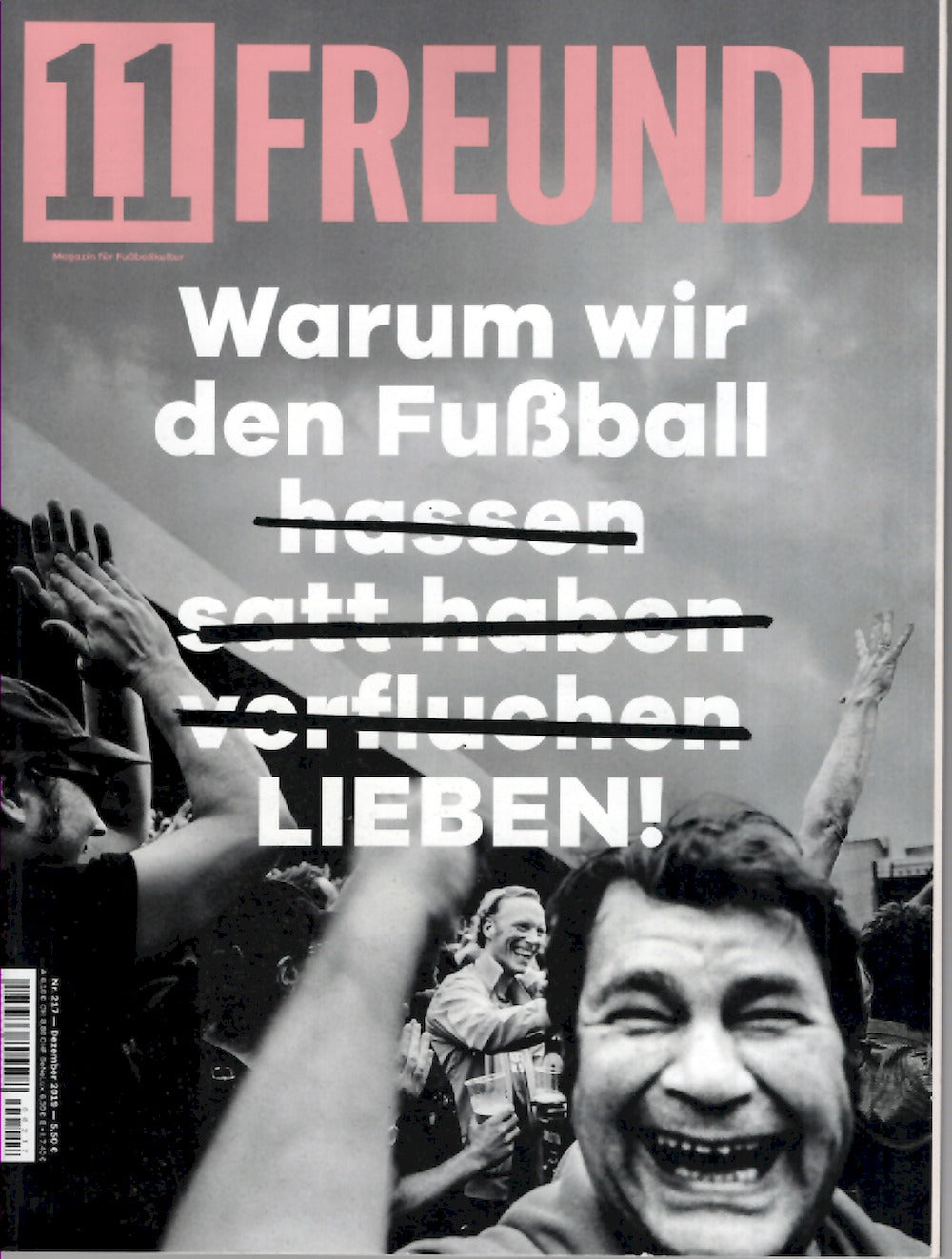 11 Freunde Magazin Deutschland 2019 #217 David Squires Isha Johansen Brian Clough Frank Mill