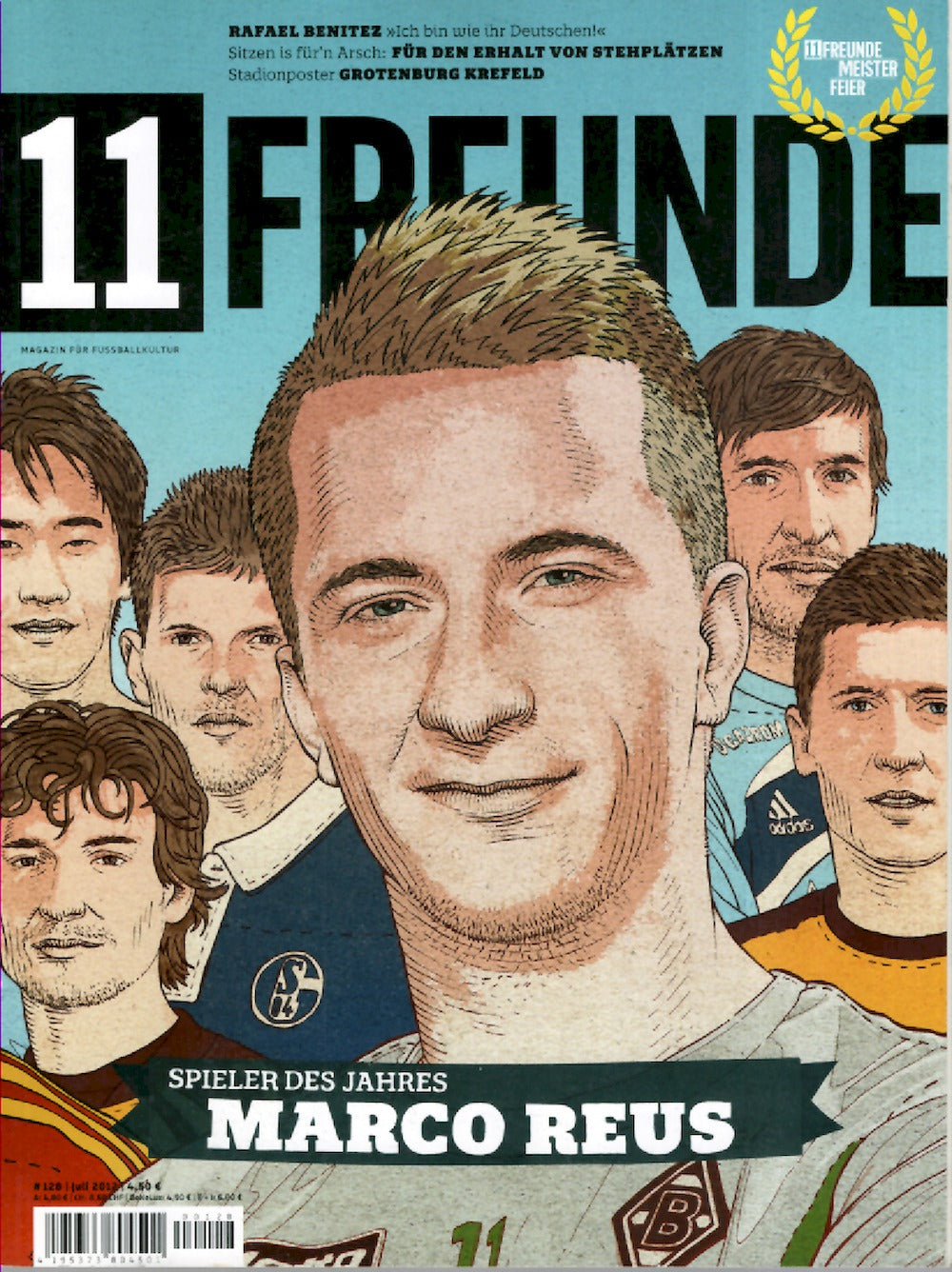 11 Freunde Magazin Deutschland 2012 #128 Marco Reus Rafael Benitez