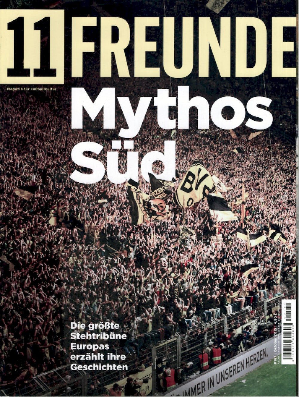 11 Freunde Magazin Deutschland 2015 #167 BVB Dortmund US Indoor Soccer