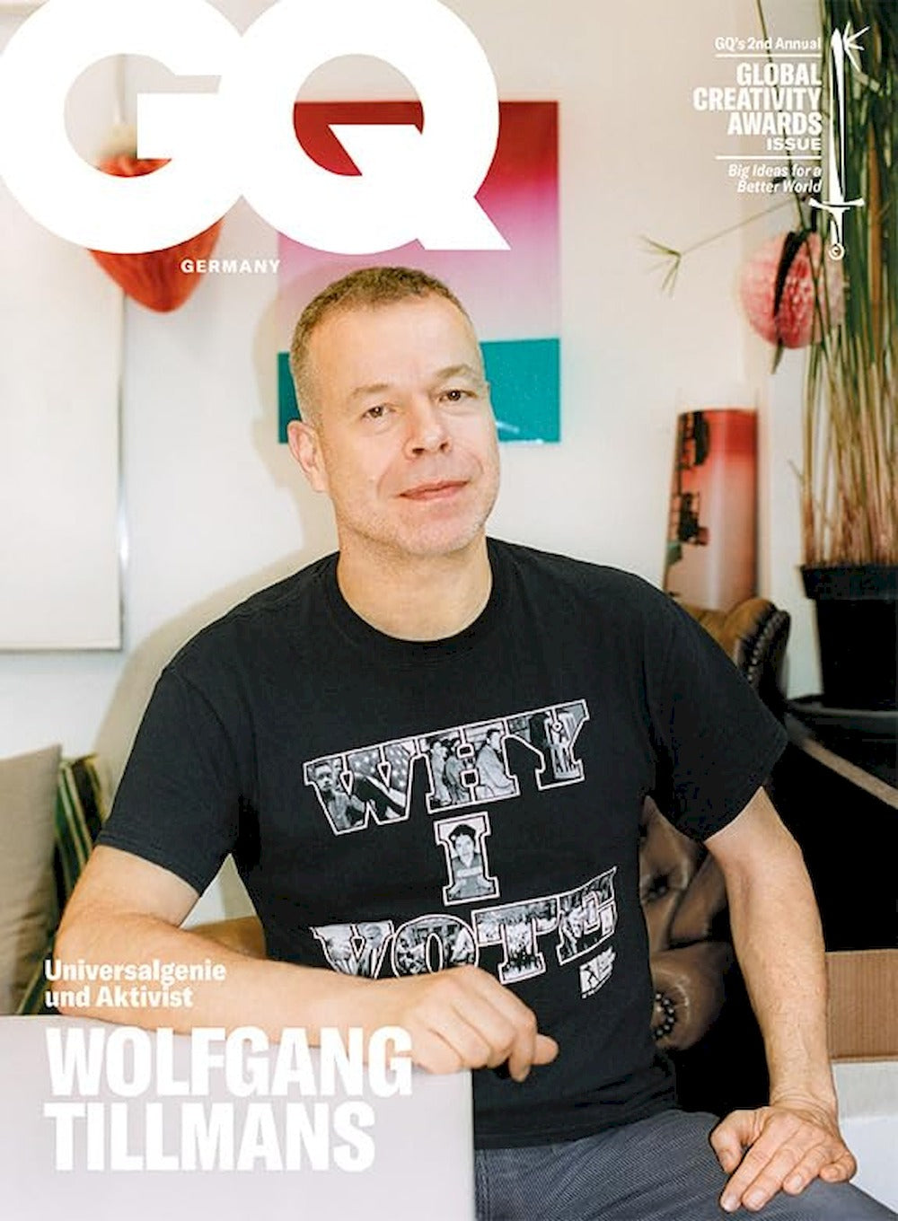 GQ Tijdschrift Duitsland 2024-02 Wolfgang Tillman Originele uitgave