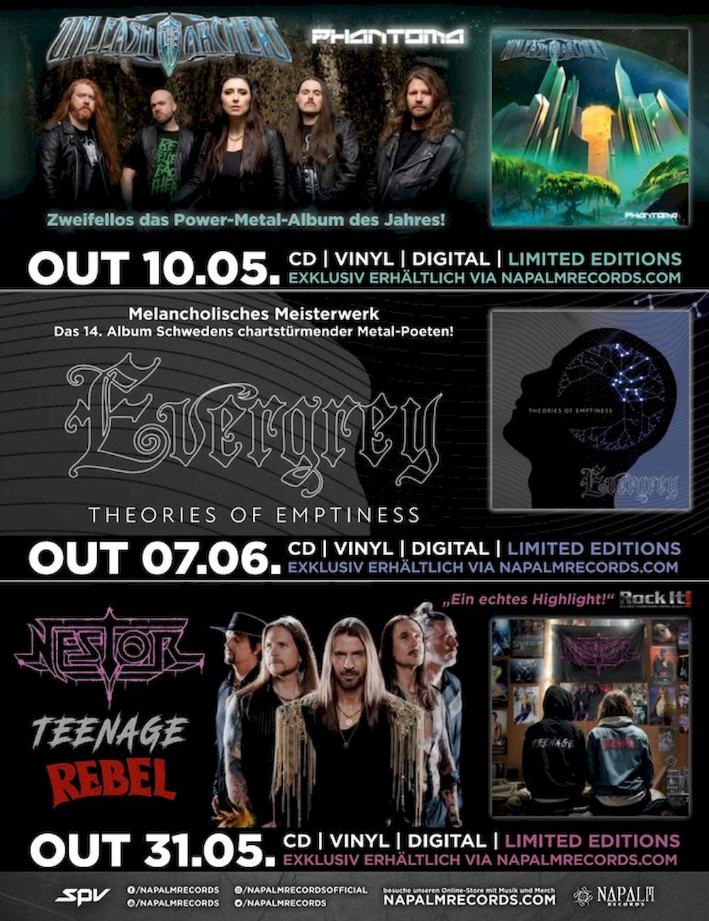Metal Hammer Magazin Deutschland 2024-05 Accept Scorpions Judas Priest Meshuggah Doro