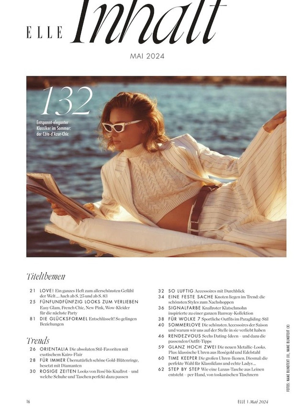 Elle Magazin Deutschland 2024-05 Valery Kaufman