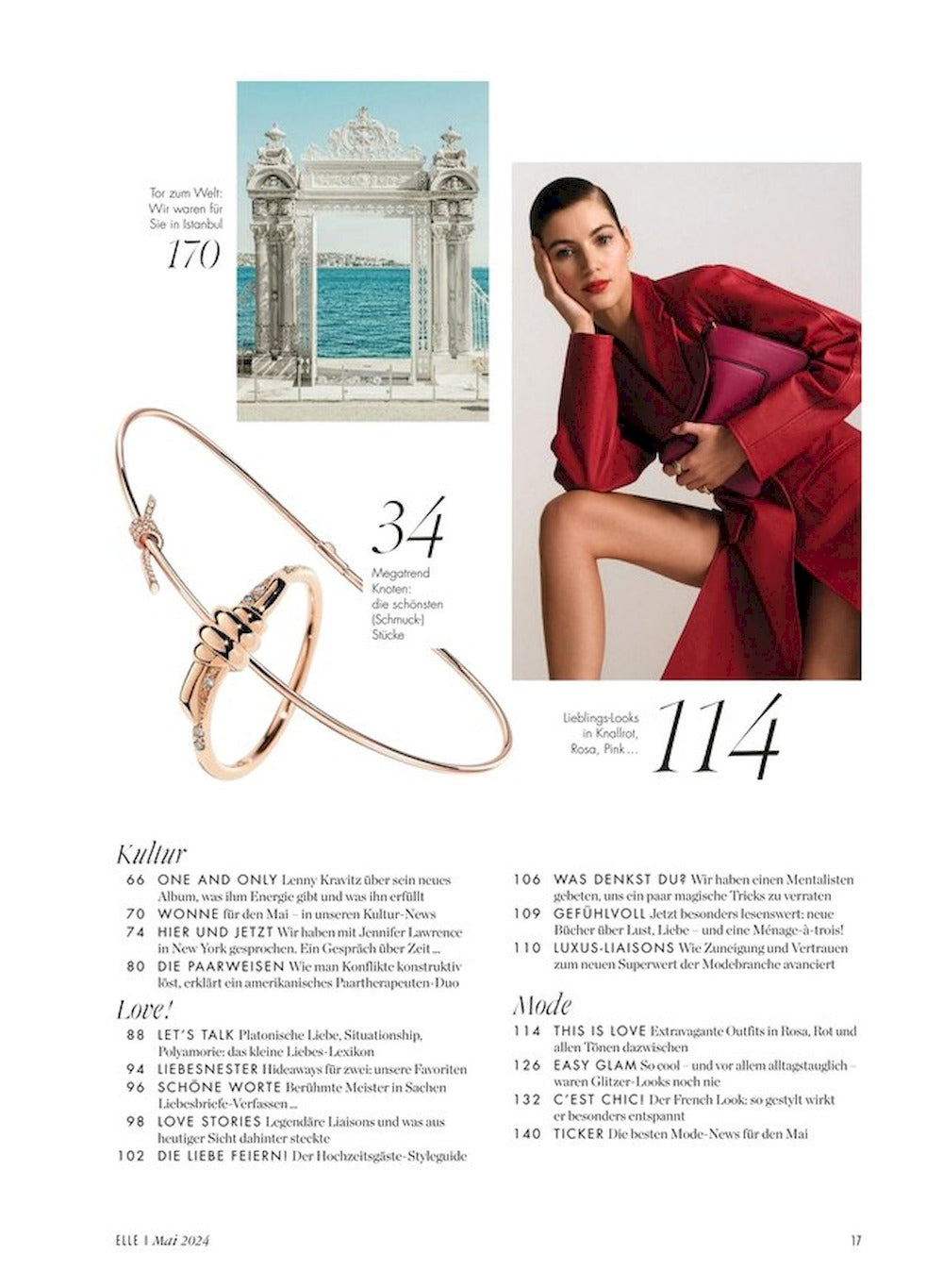 Elle Magazin Deutschland 2024-05 Valery Kaufman