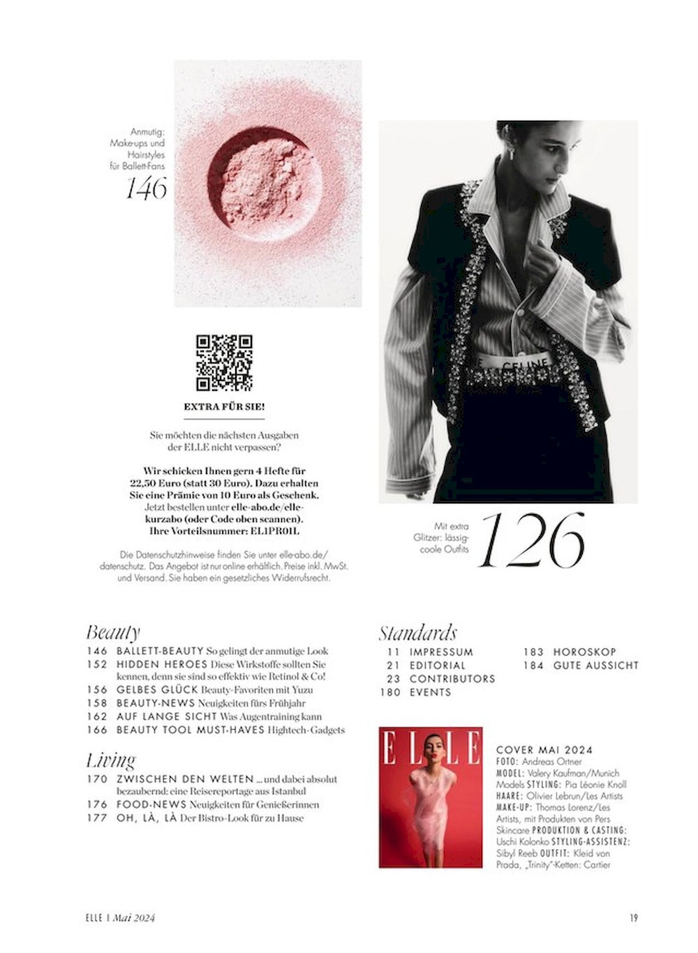 Elle Magazin Deutschland 2024-05 Valery Kaufman