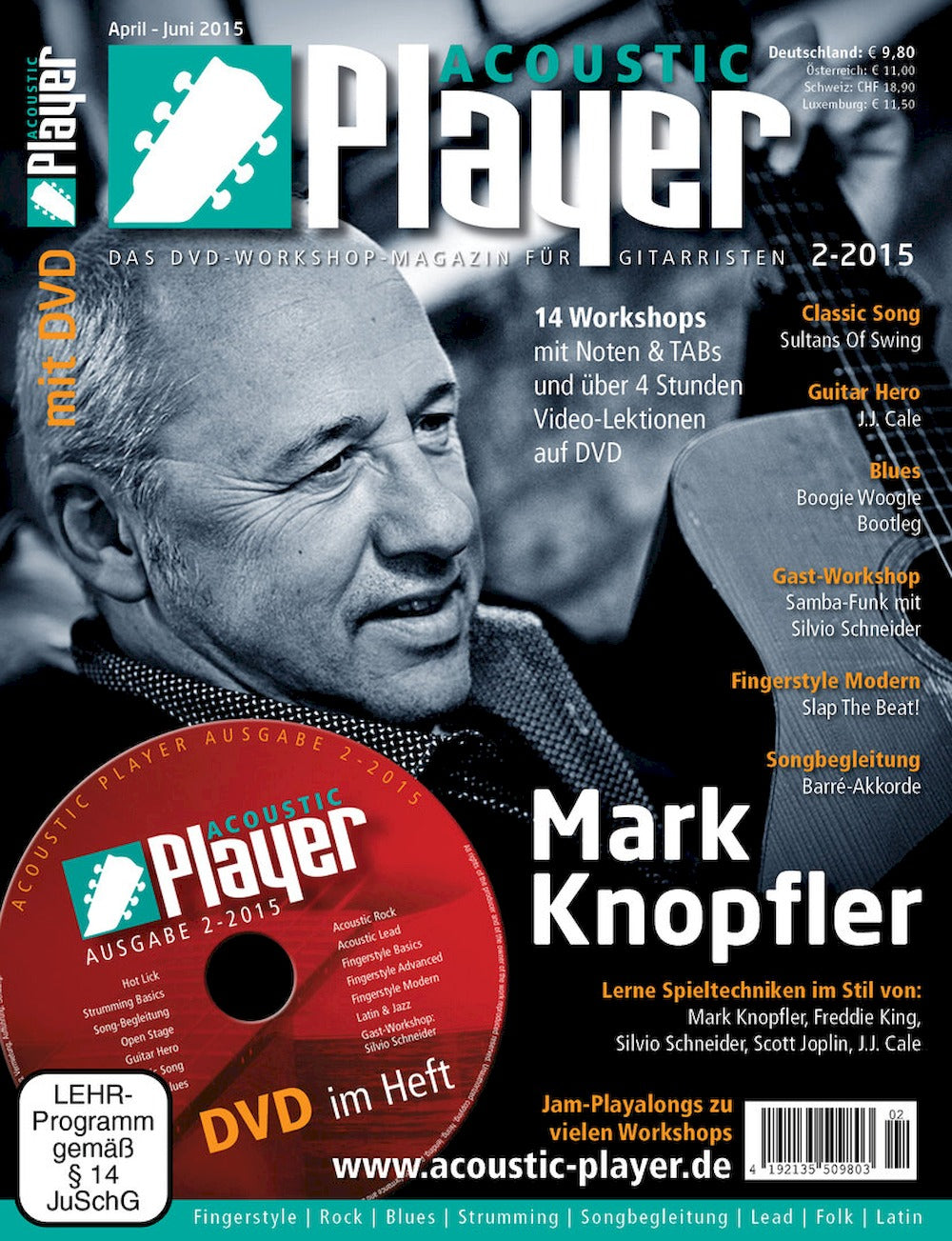Acoustic Player Magasin Tyskland 2015-02 Mark Knopfler
